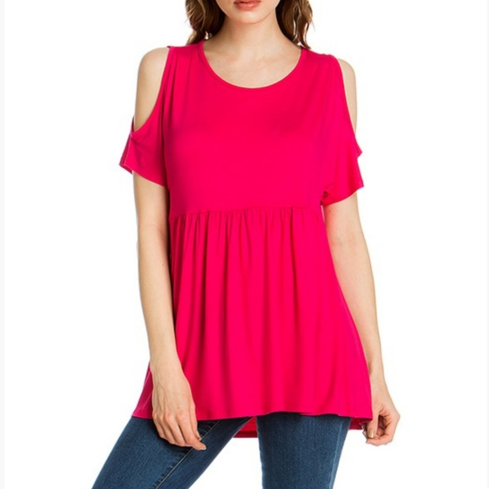 Cold Shoulder Top